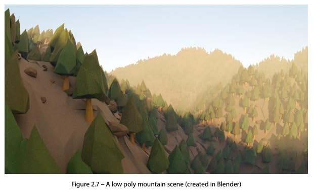 Low Poly 3D Modeling in Blender: Kickstart your career as a 3D artist by learning how to create low poly assets and scenes from scratch customer photo 1