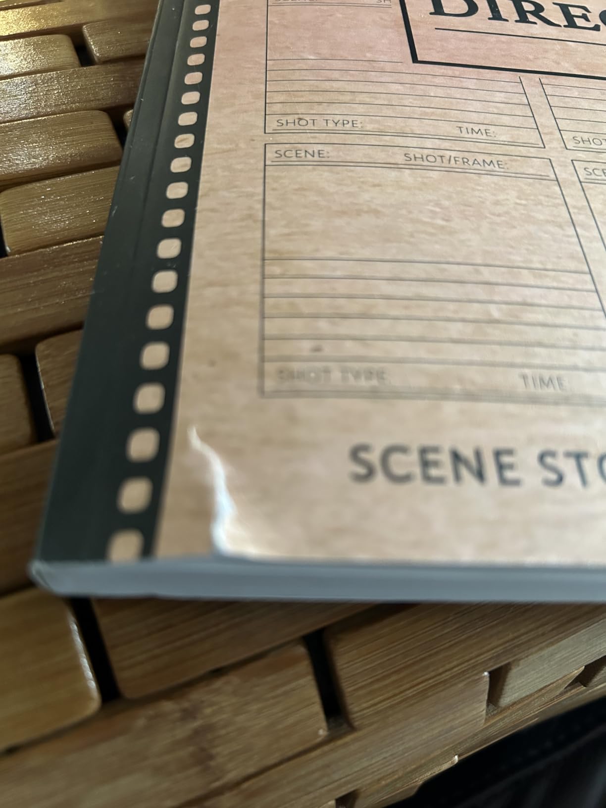 Director Scene Storyboard Shot List Log Book: Film Director's Notebook. Map and Plan Every Scene. Ideal for Directors, Filmmakers, and Movie Enthusiasts customer photo 1
