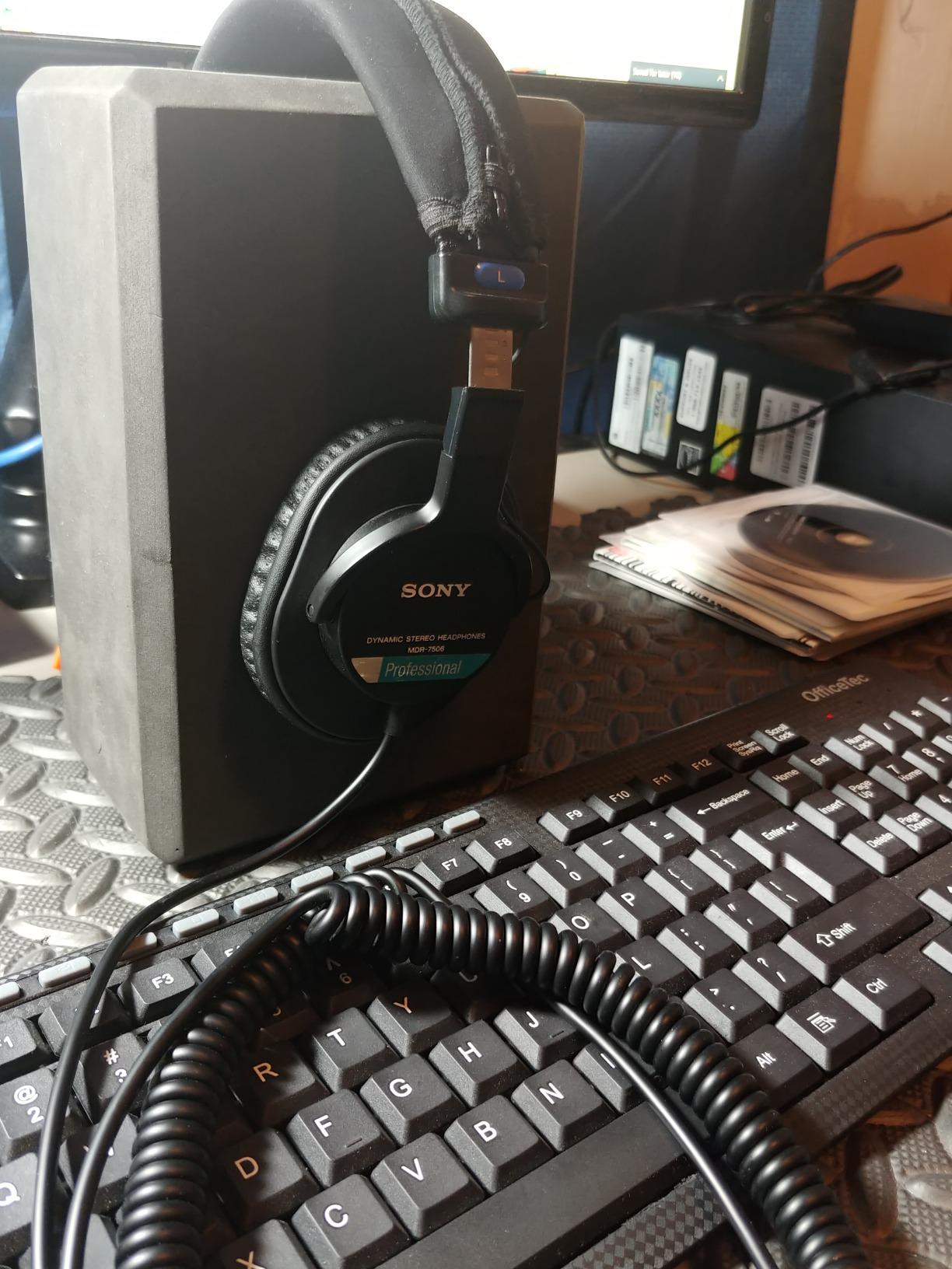 Sony MDR7506 Professional Large Diaphragm Headphone customer photo 1