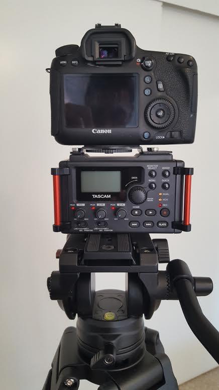TASCAM 4-Channel Portable Audio Recorder for Videographers, 2 Combo XLR/TRS, Dual 3.5mm Inputs, Limiter, HP Filter (DR-60DmkII) customer photo 2