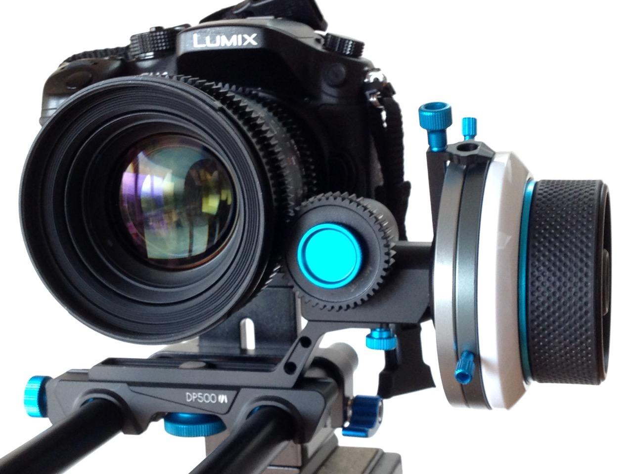 Fotga DP500III Follow Focus Puller w/A/B Stop,15mm Quick Release Rod Clamp for Canon Nikon Sony Blackmagic DSLR Cinema Camera Video Mirrorless Camera Cine Lens Film Movie Video Making No Backlash customer photo 2