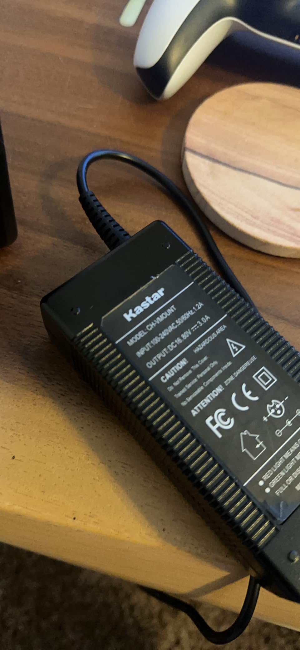 Kastar D-Type Charger with D Tap Cable for Sony BP-U65, BP-U68, V Mount Battery, V Lock Battery, Sony HDW-800P PDW-850 DSR-650P PDW-680 HDW-F900R HDW-800P PMW-F55 PMW-F5 Professional Video Camcorder customer photo 2
