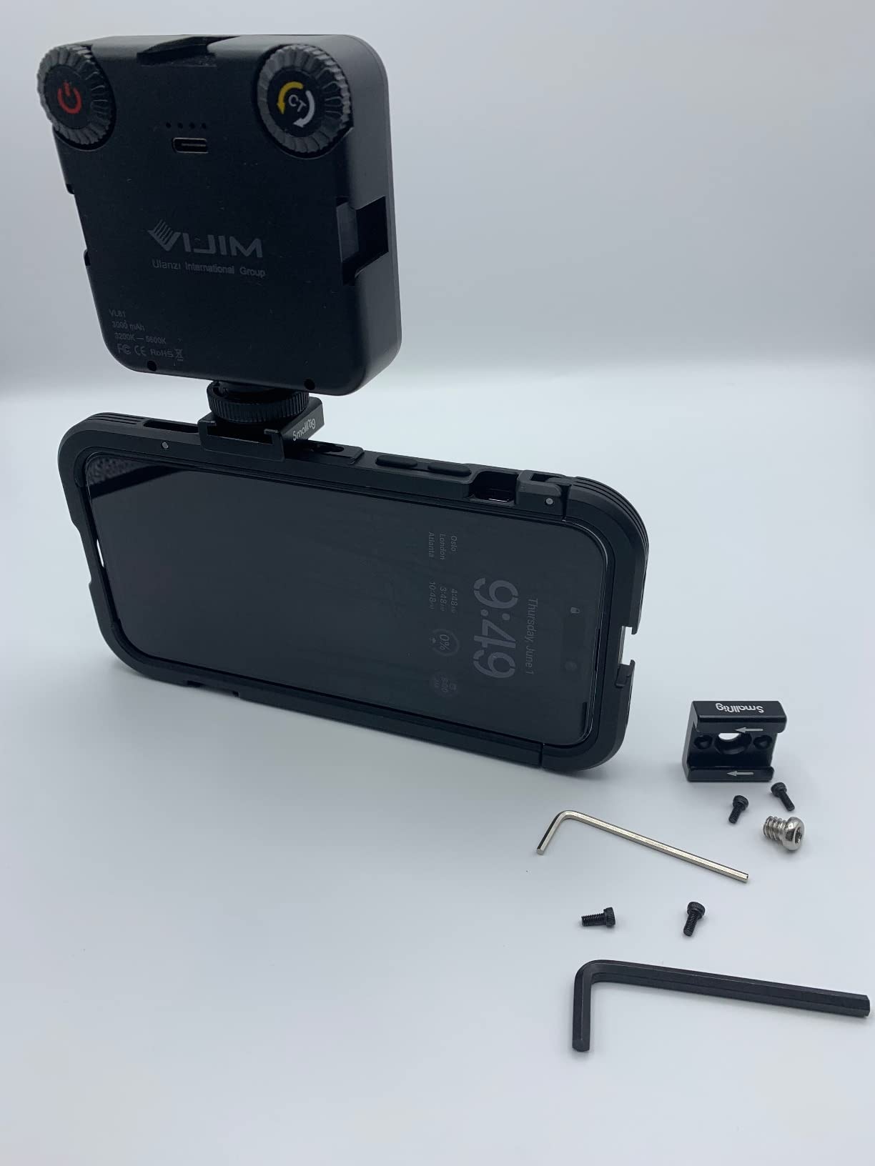 SmallRig Cold Shoe Mount (2pcs Pack) with 1/4