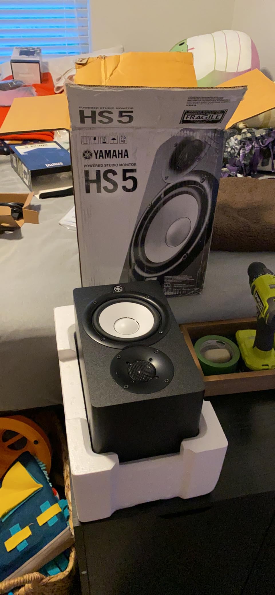 YAMAHA Hs5 Powered Studio Monitor, Pair customer photo 2
