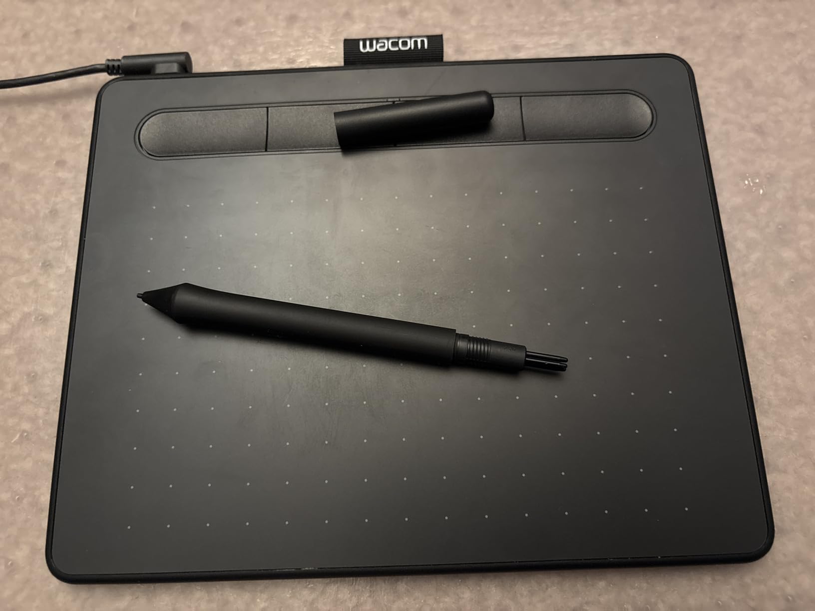 Wacom Intuos Small, Wired Graphic Drawing Tablet with Pen + Software customer photo 2