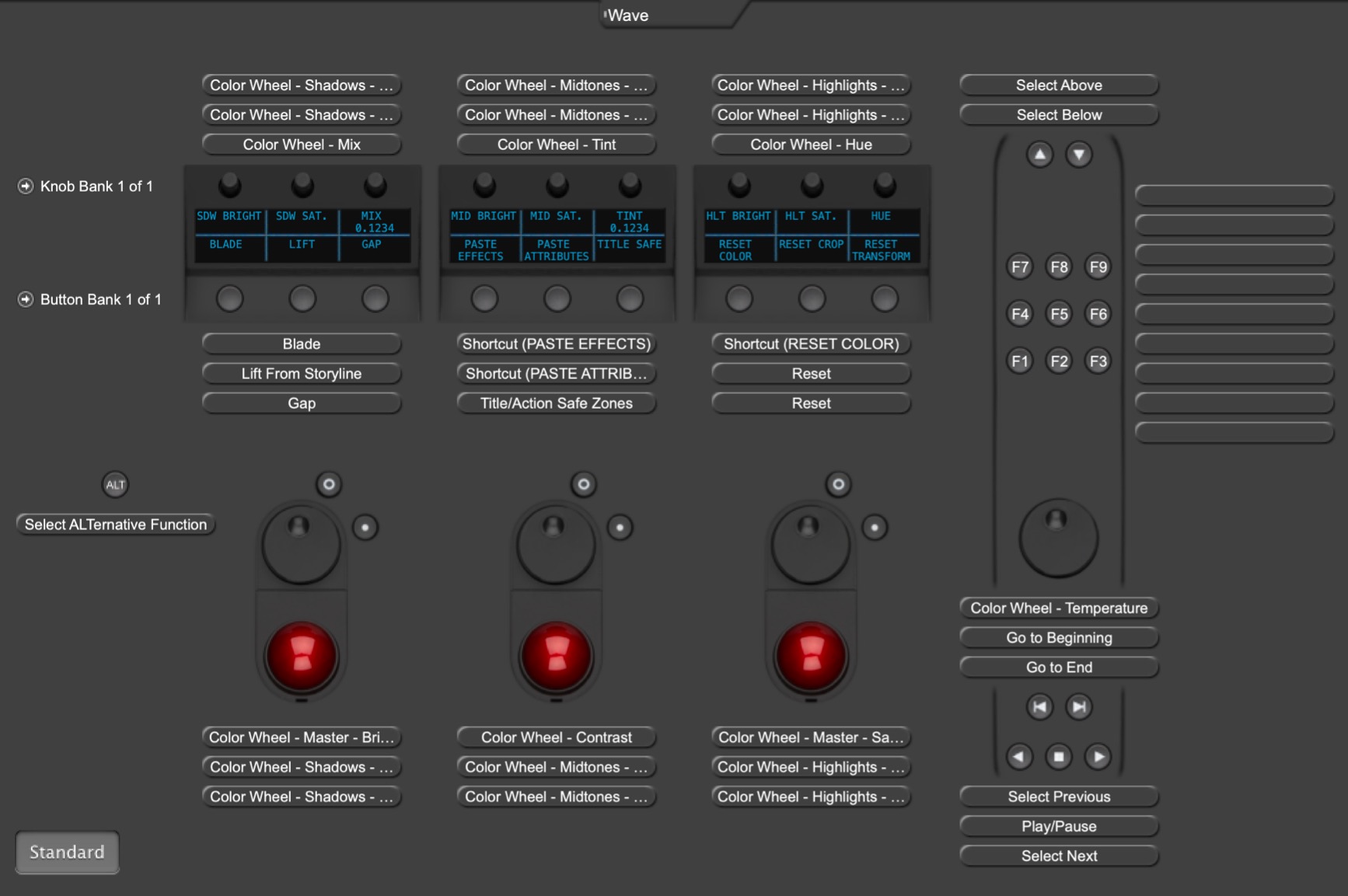 Tangent Wave2 Large OLED Color Grading Panel, 11.4x15.3