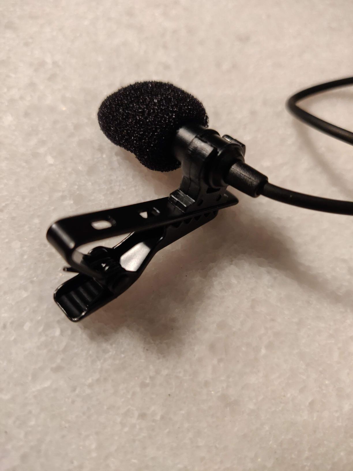 Solid Clip On Lavalier Lapel Microphone 2 Pack Set for iPhone and Android Vlogging, Interview, Selfie Videos customer photo 1