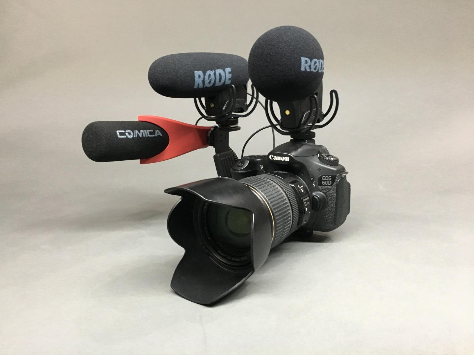 COMICA CVM-V30PRO Shotgun Microphone with Low-Cut Filter, Super Cardioid | Shock Mount, 10dB Sensitivity Adjustment, Professional Video Mic for DSLR Camera/Camcorder Interview, Video Shooting, Vlog customer photo 1