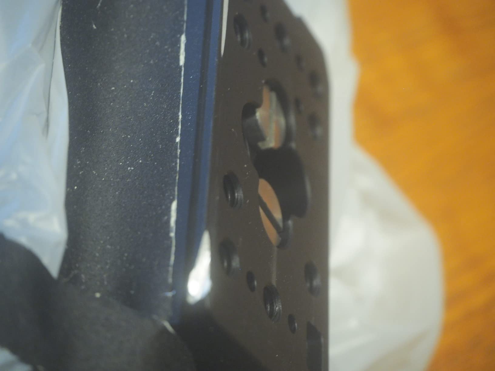 Tilta 15mm LWS Baseplate (Type I for BMPCC 4K/6K or Z CAM) (Tilta Gray) | TA-BSP-15-G customer photo 1