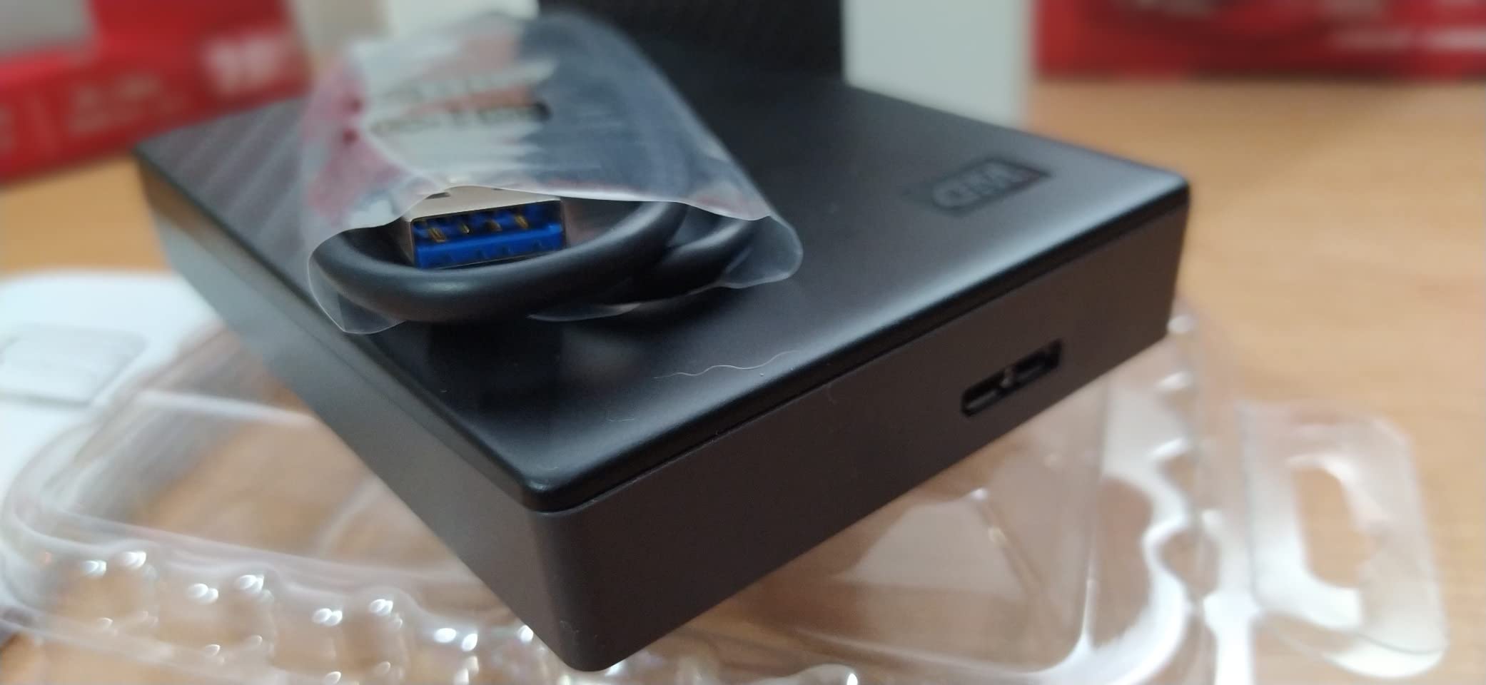 WD 4TB My Passport, Portable External Hard Drive, Black, backup software with defense against ransomware, and password protection, USB 3.1/USB 3.0 compatible - WDBPKJ0040BBK-WESN customer photo 1