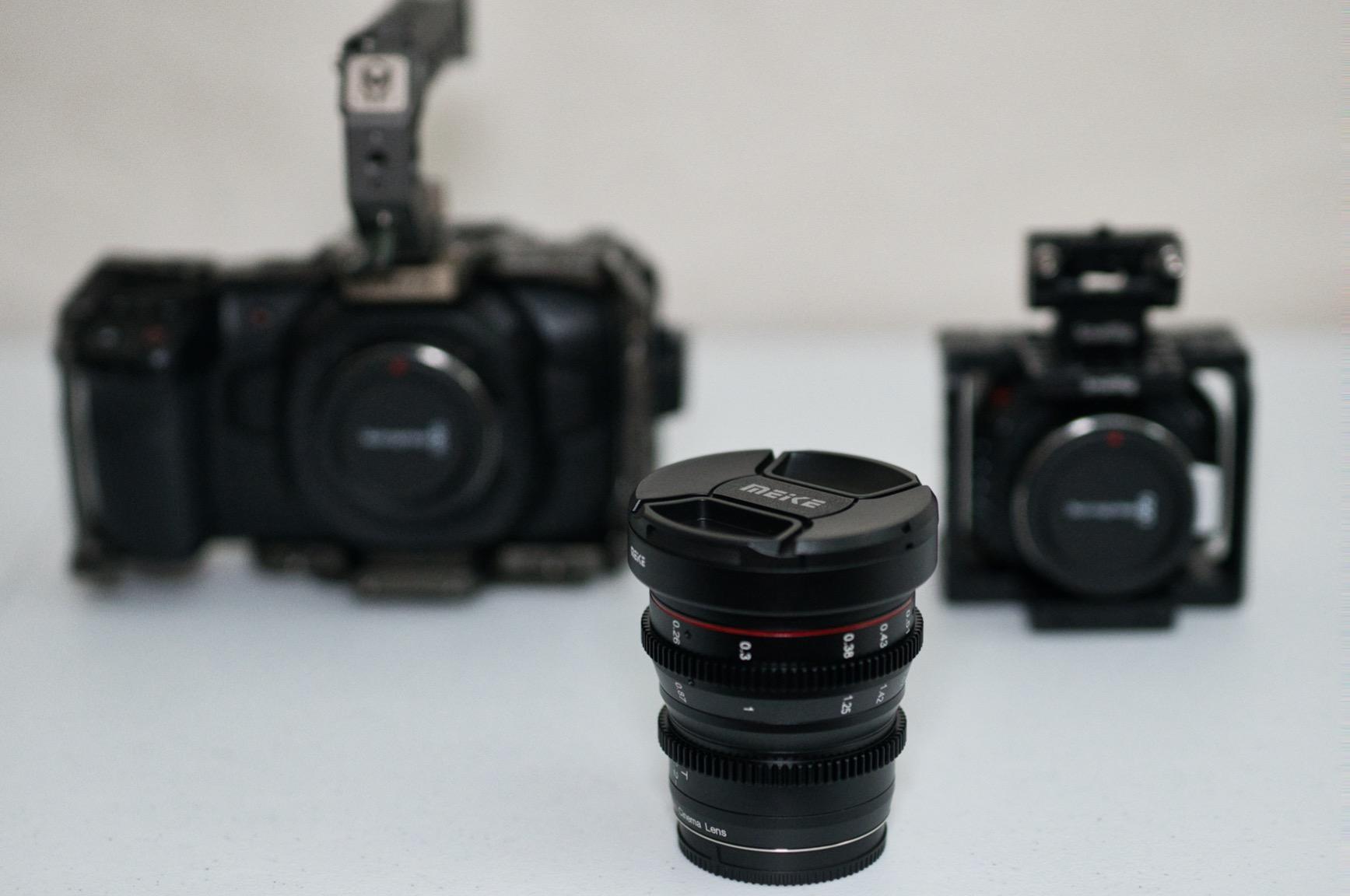 Meike 12mm T2.2 Large Aperture Manual Focus Low Distortion 4K Mini Cine Lens for Micro Four Thirds M43 MFT Mount Cameras Compatible with Olympus Panasonic Lumix BMPCC 4K Zcam E2 GH5 GH6 GH7 customer photo 1