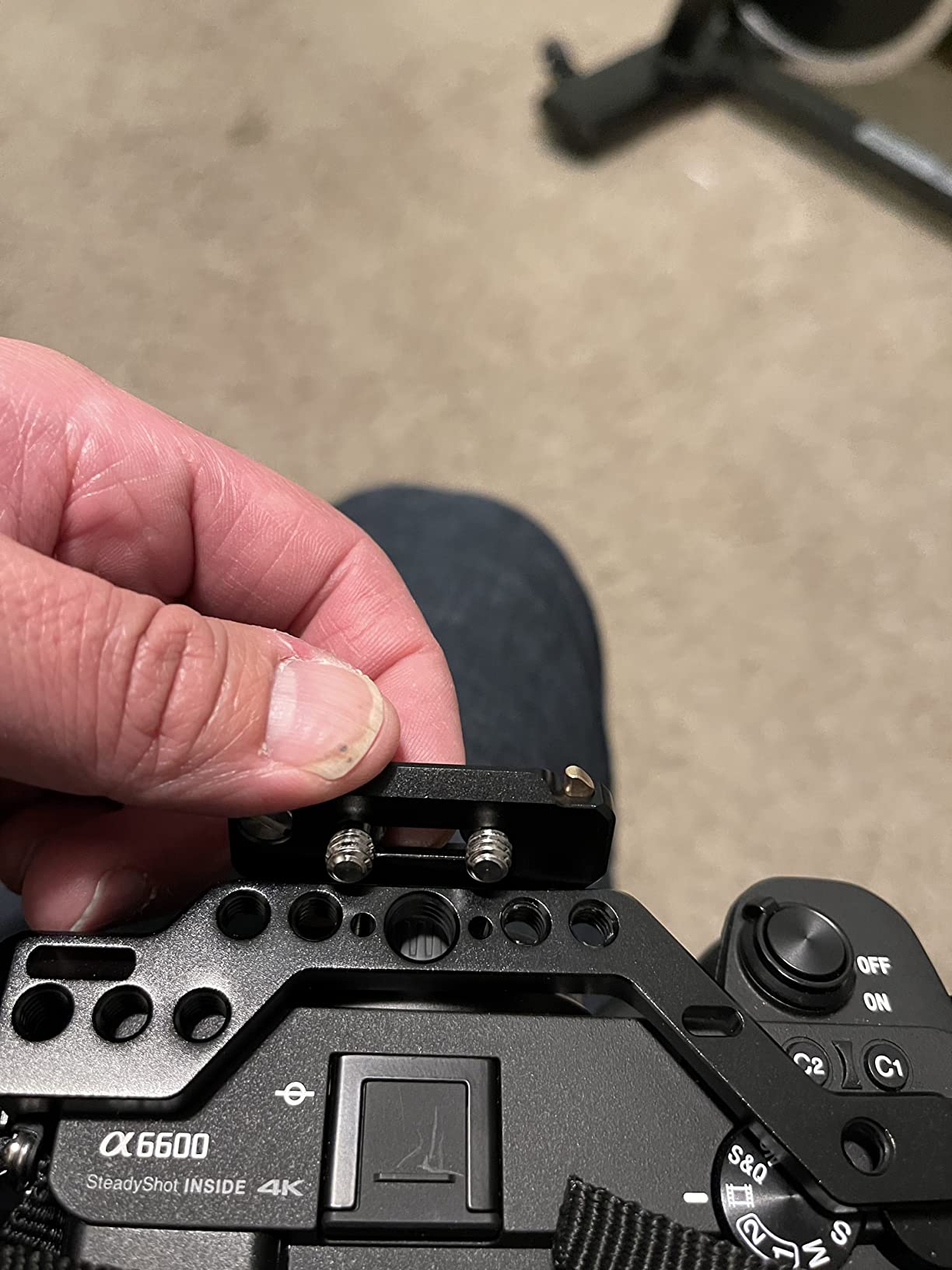 SMALLRIG Universal Low-Profile Quick Release NATO Rail Safety Rail 50mm/2inches Long with 1/4'' Screws for NATO Handle Camera Cage EVF Mount - BUN2468 customer photo 1