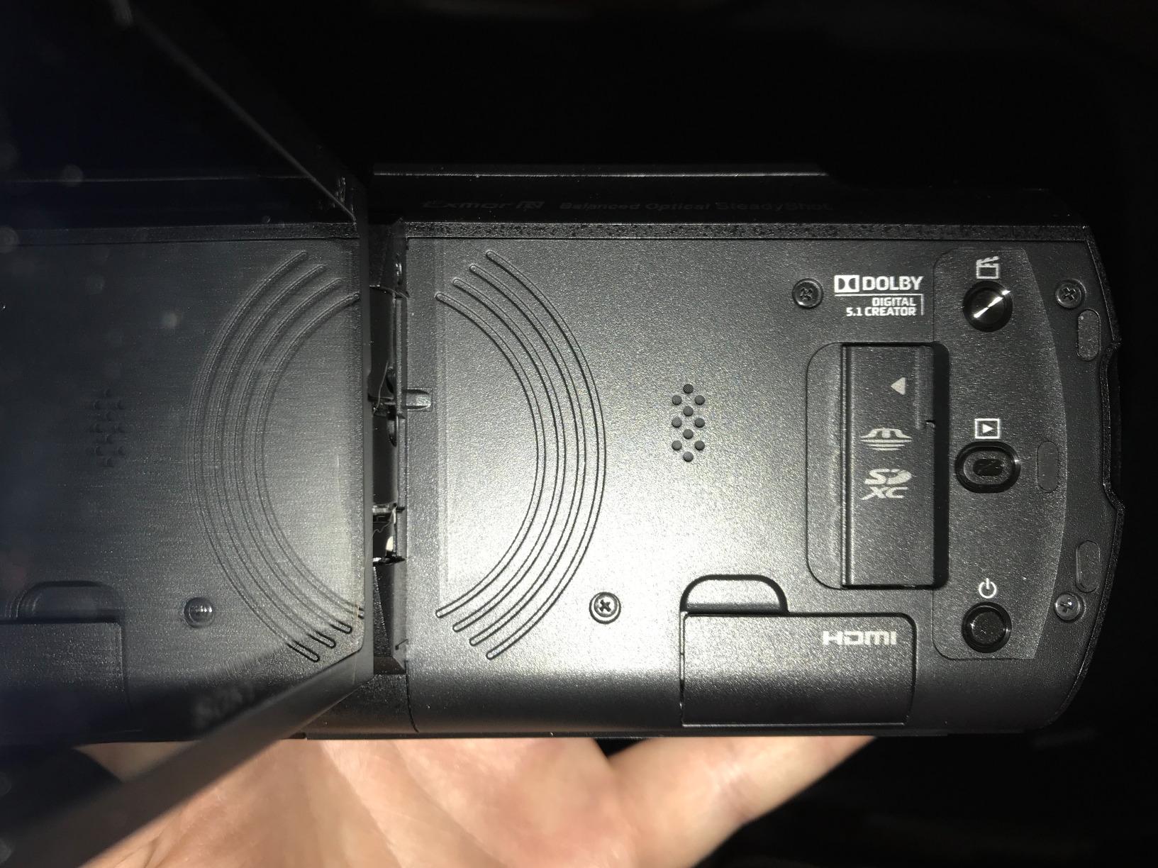 Sony FDR-AX43 UHD 4K Handycam Camcorder customer photo 1