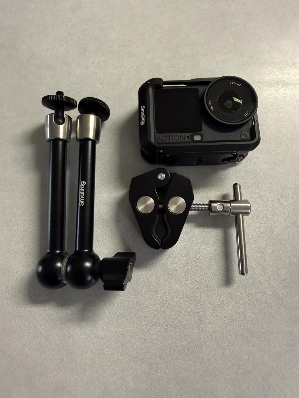 SMALLRIG 9.8 Inches Magic Arm Clamp Kit with 1/4
