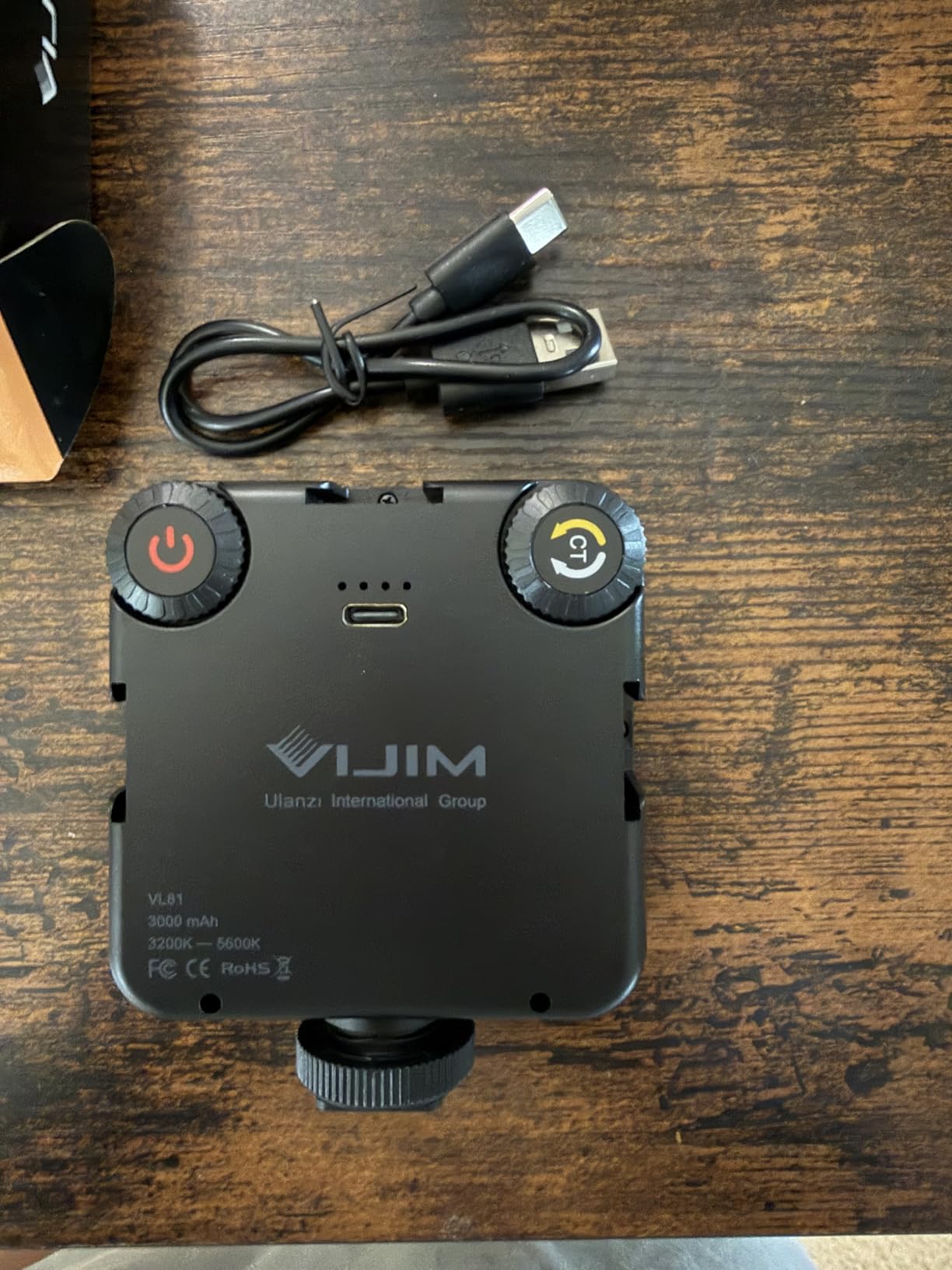 ULANZI VL-81 3000mAh Bi-Color LED Video Light w Softbox - 3200K-5600K+CRI95 Rechargeable Camera Light, 3 Cold Shoe Mount for DSLR/GoPro/Sony/Canon/iPhone, Vlog Filming TikTok Live & Photography customer photo 1