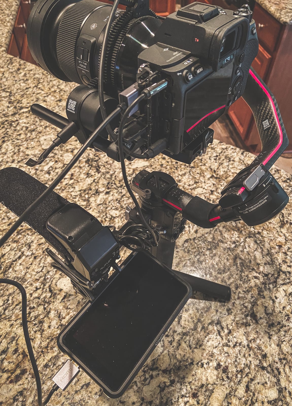 SmallRig Adjustable Camera Monitor Mount with Quick Release NATO Clamp, Cold Shoe Mount, Anti-Twist Design for DJI RS 5 / RS 4 Mini/RS 4 / RS 4 Pro/RS 2 / RSC 2 / RS 3 / RS 3 Pro/RS 3 Mini customer photo 2