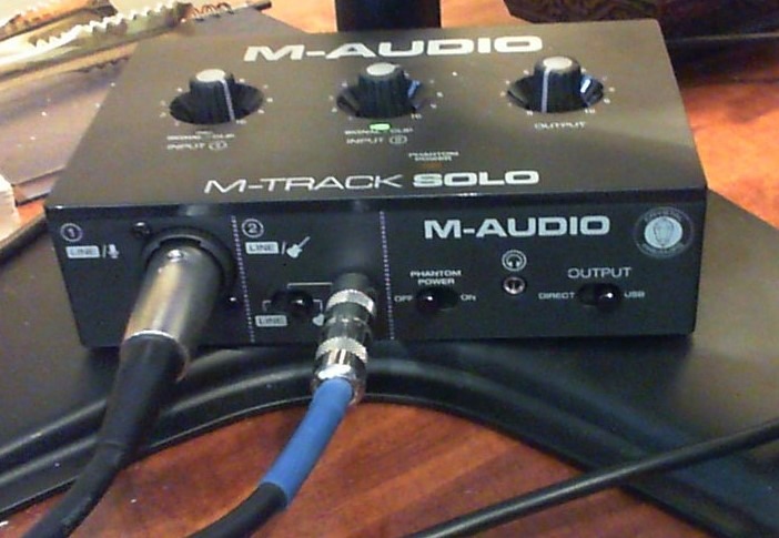 M-AUDIO M-Track Solo USB Audio Interface customer photo 1