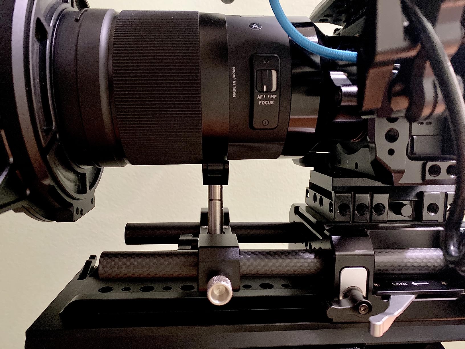 Nitze 15mm Universal Lens Support with Rolling Y-Bracket, 1/4