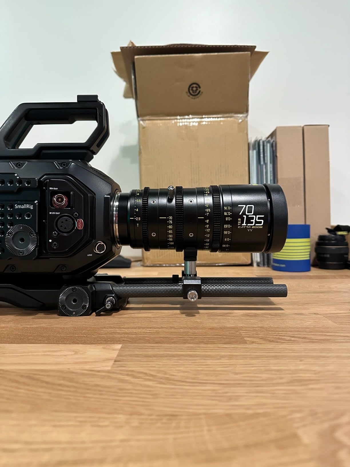 Nitze 15mm Universal Lens Support with Rolling Y-Bracket, 1/4