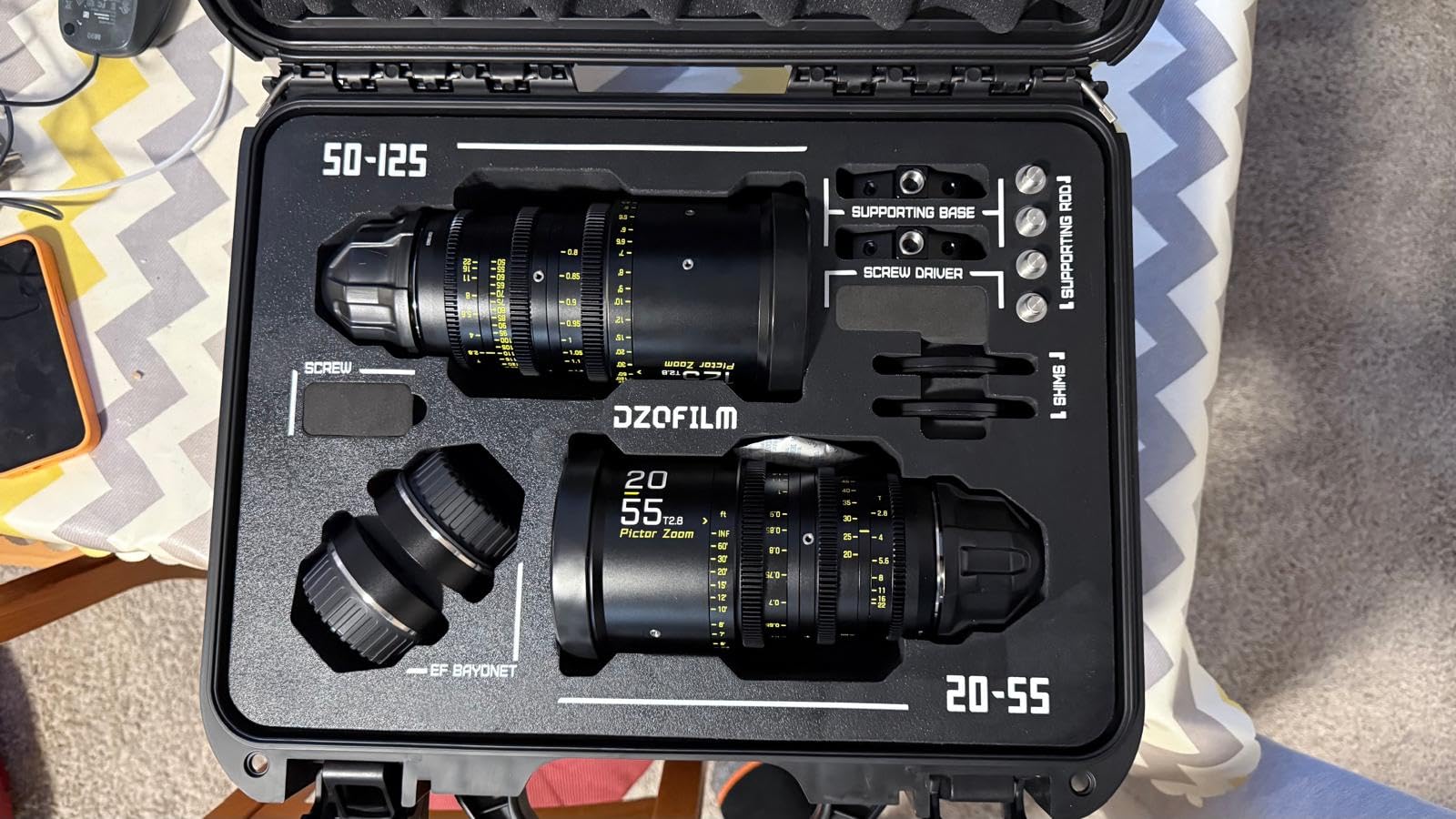DZOFILM Pictor 20-55mm and 50-125mm T2.8 Super35 Parfocal Cine Lens Bundle for PL Mount and Canon EF customer photo 2