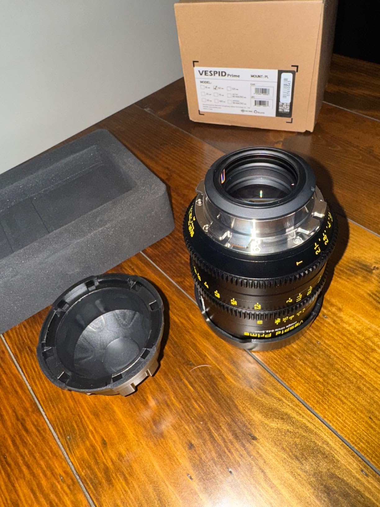 DZOFILM Vespid Prime 50mm T2.1 Cinema Lens for PL Mount | Full frame cinema production with T2.1 aperture, 50mm focal length and interchangeable PL and EF mounts customer photo 2