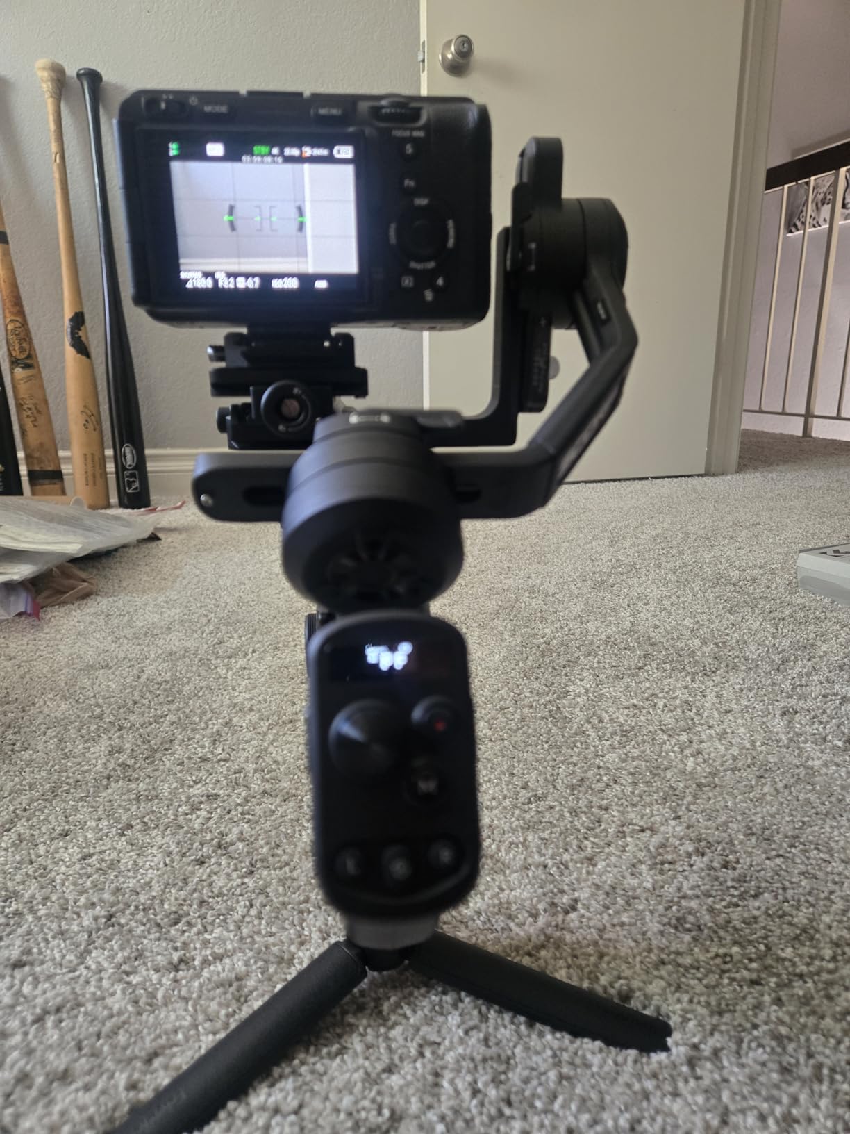 FeiyuTech SCORP-C2 Professional Camera Gimbal Stabilizer - Built-in AI Face/Object Tracking, 3.5kg/7.72lbs Load, Native Vertical Video for YouTube TikTok, for Sony A7, Canon EOS R, Nikon Z Mirrorless customer photo 2