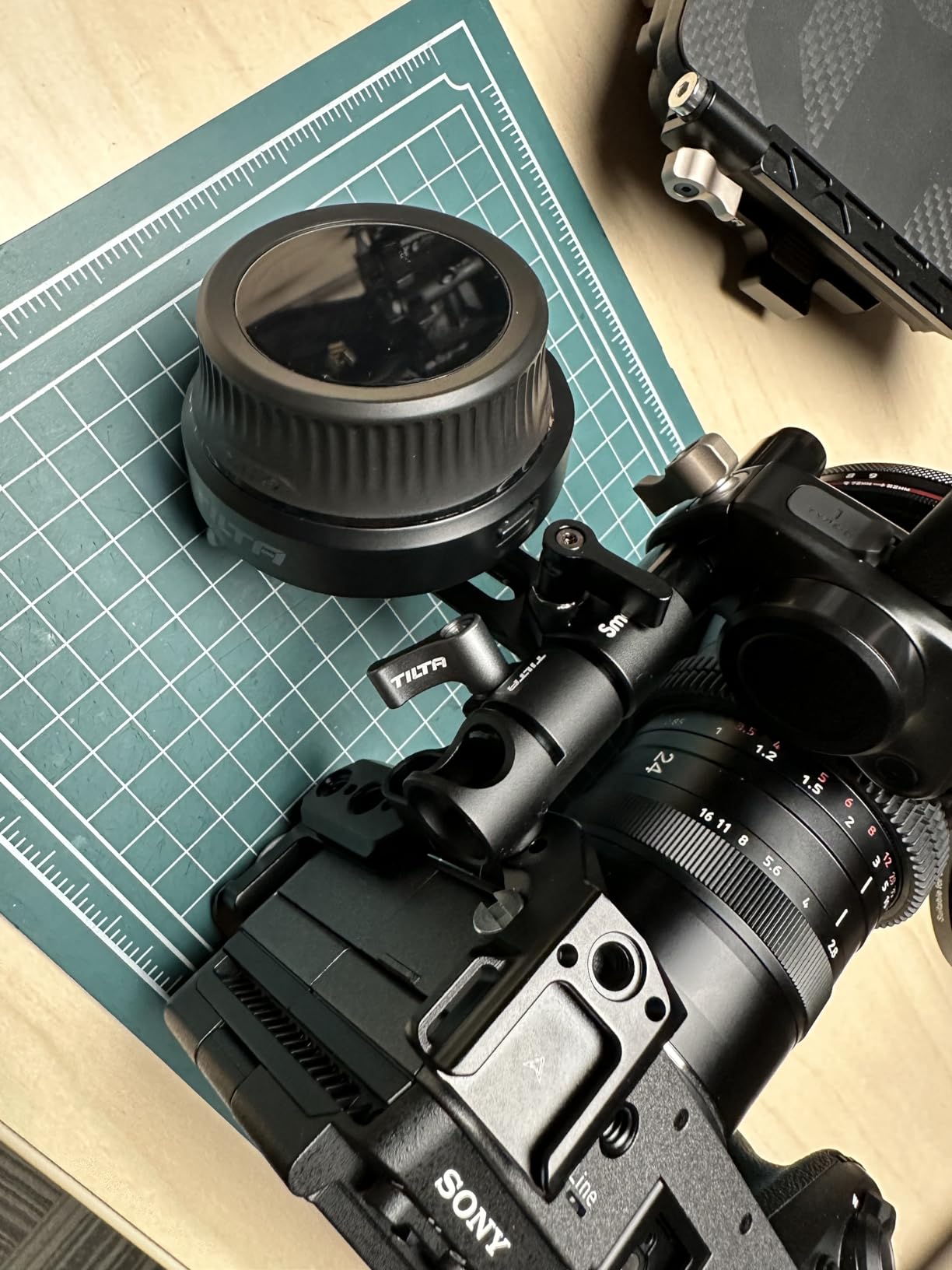 SmallRig 15mm Single Rod Clamp with Integrated NATO Rail - 3011 customer photo 1