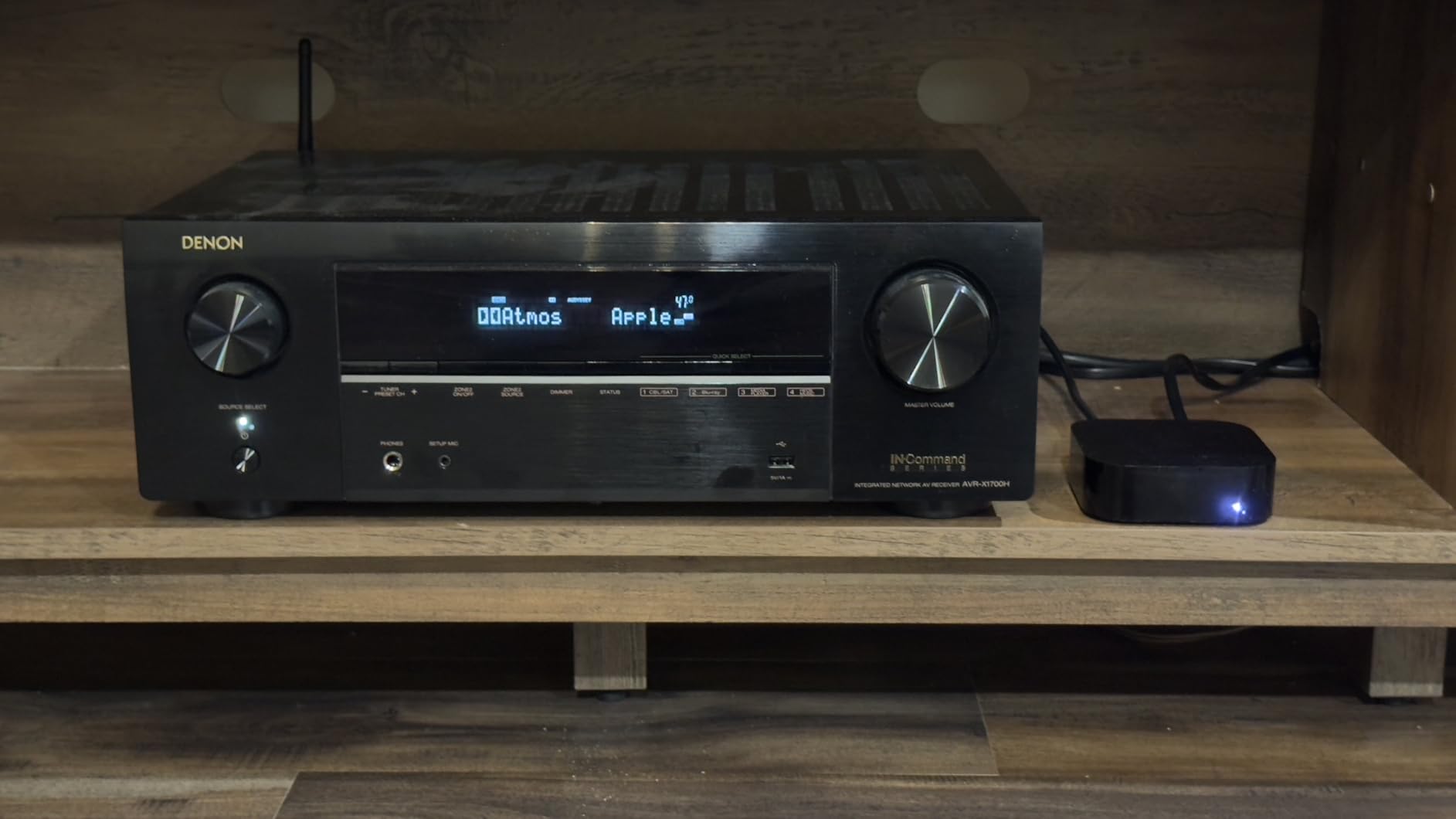Denon AVR-X1700H 7.2 Channel AV Receiver - 80W/Channel, Built-in HEOS customer photo 2