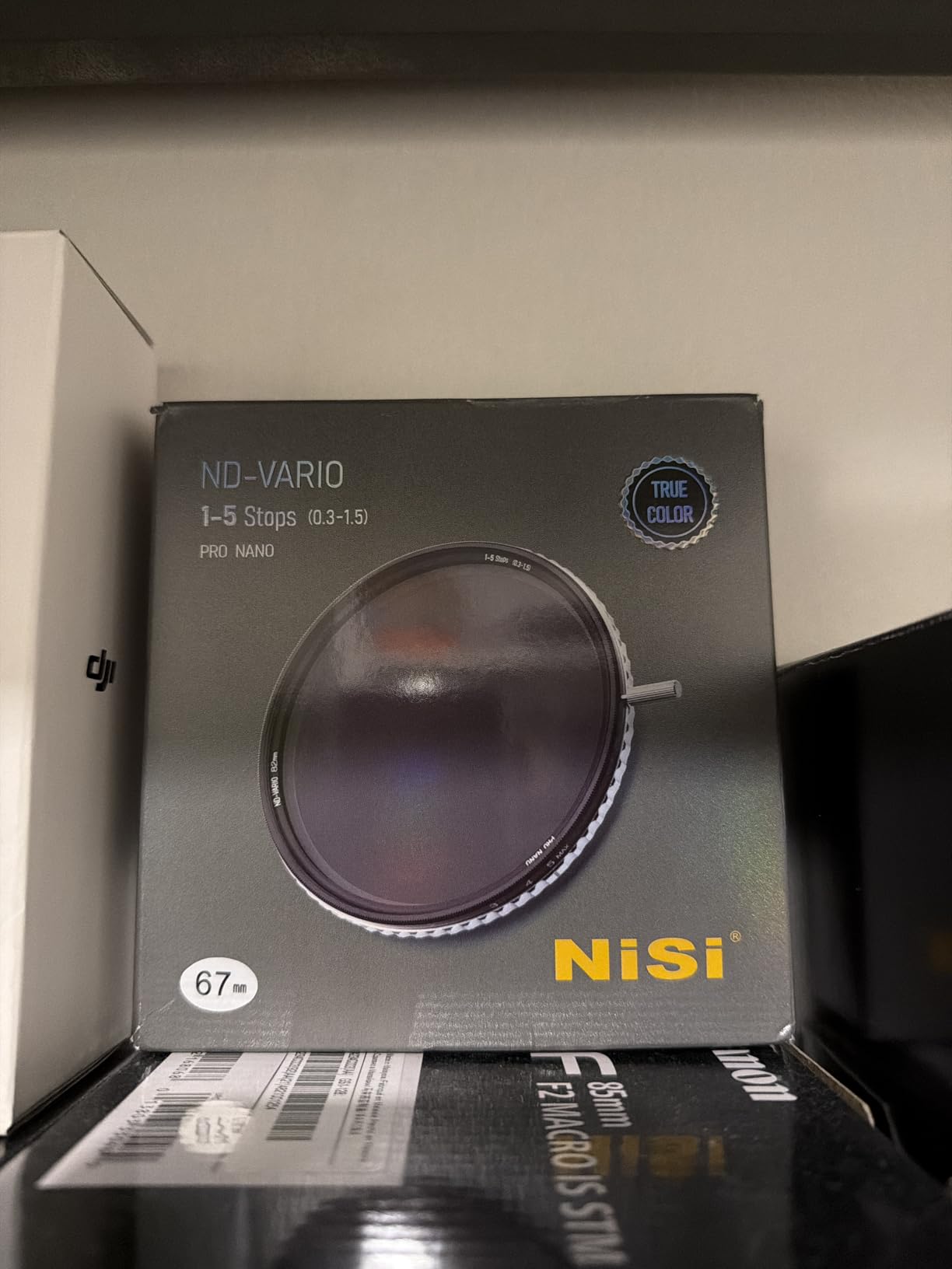 NiSi - 82mm Swift True Color ND-Vario, 1-5 Stops (ND2-ND32) Variable ND Filter customer photo 1