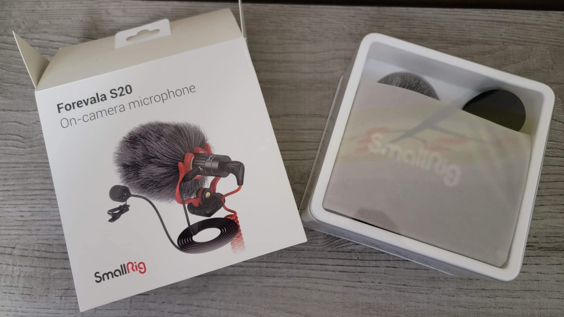 SMALLRIG Shotgun Mic for Camera, Video Microphone for DSLR & for iPhone, Camera Microphone for Sony and for Canon, with Shock Mount, Deadcat Windscreen, Dual Channel for Vlogging and Interview customer photo 2