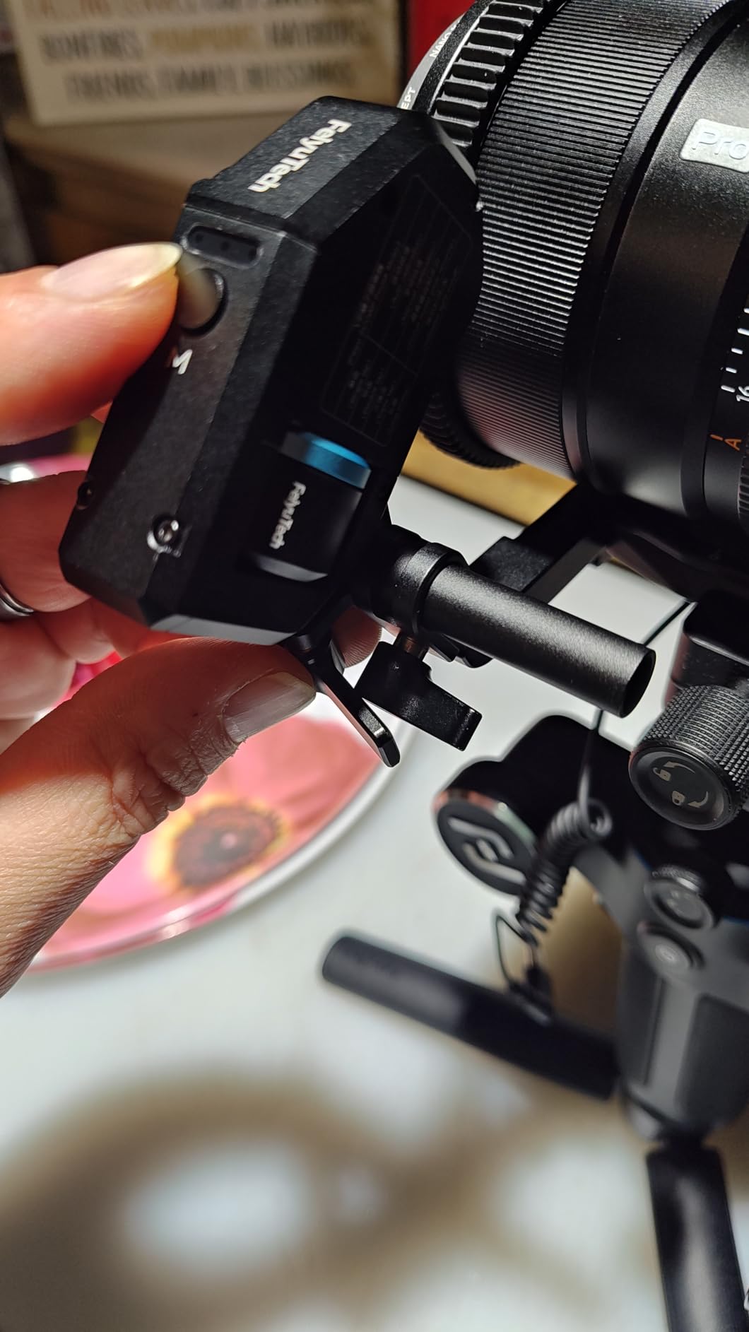 FeiyuTech Follow Focus Brushless Motor Kit - Compatible with SCORP 3/SCORP 2/SCORP-C2/SCORP Pro Camera Gimbals, Lens Zoom & Focus Control System customer photo 2