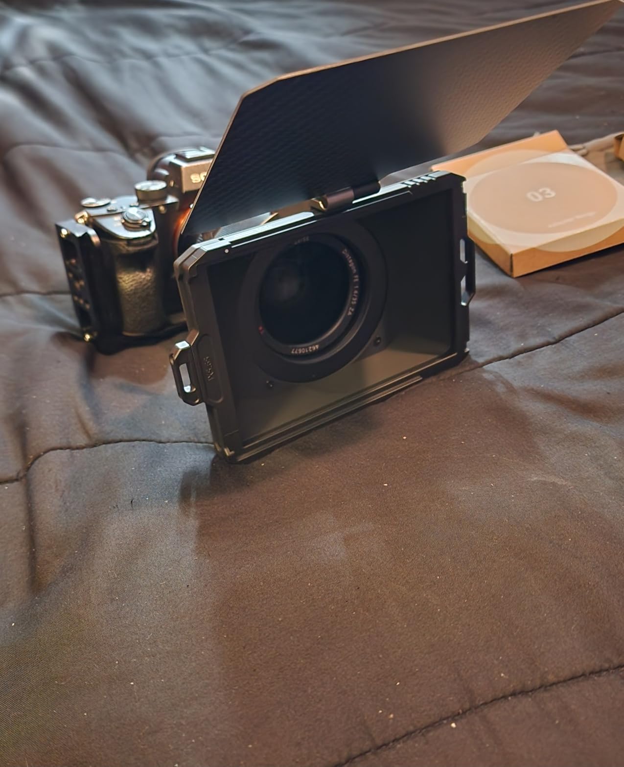 SmallRig Mini Matte Box Lite with Carbon Fiber Top Flag, Compatible with 67mm/72mm/77mm/82mm Lenses for DSLR and Mirrorless Camera customer photo 1