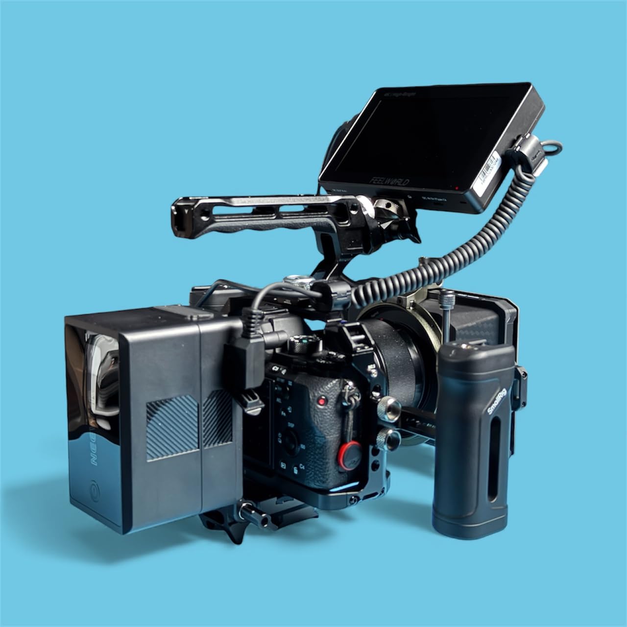SmallRig Mini Matte Box Lite with Carbon Fiber Top Flag, Compatible with 67mm/72mm/77mm/82mm Lenses for DSLR and Mirrorless Camera customer photo 2