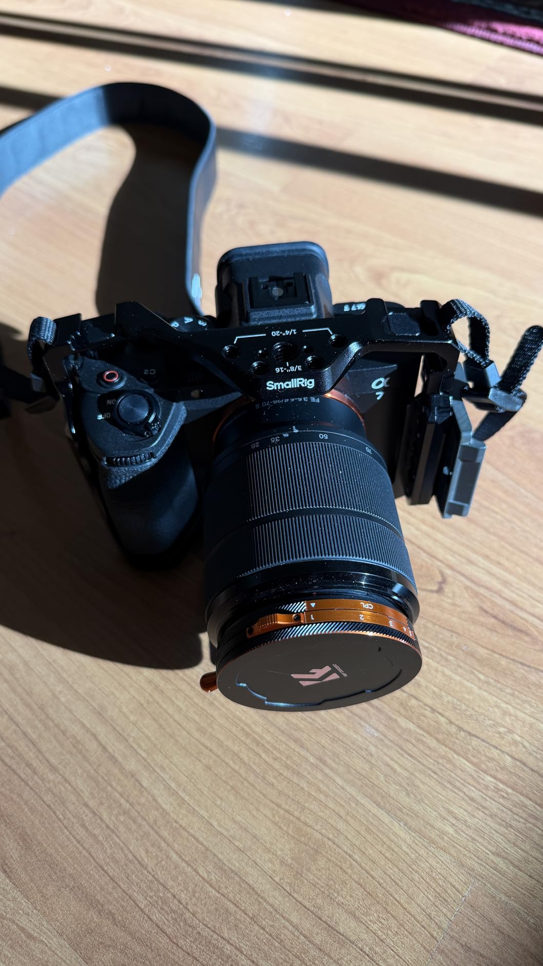 HawkLock Quick Release Full Cage for Sony Alpha 7R V/Alpha 7 IV/Alpha 7S III/Alpha 1 / Alpha 7R IV/Alpha 7 V, Built-in Quick Release Plate for Arca, Cold Shoes (Upgraded Version) customer photo 1