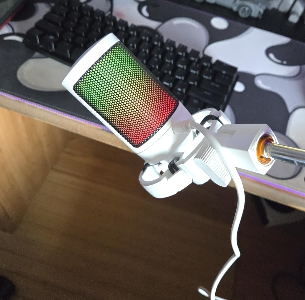 FIFINE AmpliGame A6T USB Gaming Microphone Kit, Condenser Mic for Streaming customer photo 1