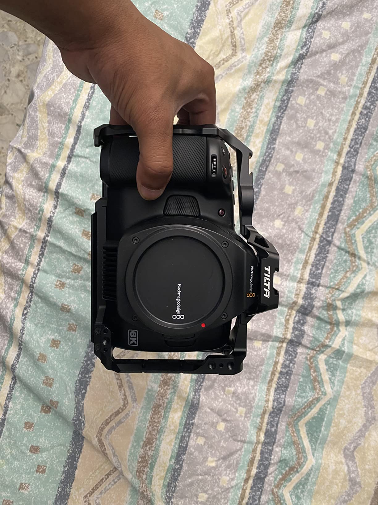 Tilta Camera Cage for BMPCC 6K Pro/G2 - Aluminum Cage with NATO Rail and Cold Shoe Mounts customer photo 1