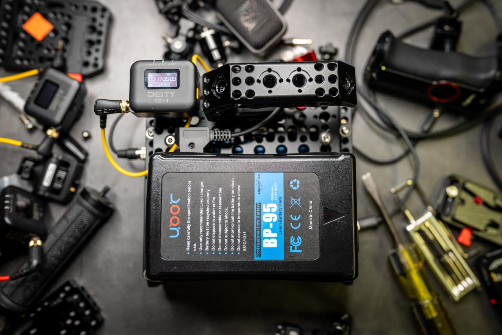 Deity TC-1 Wireless Timecode Box–0.5ppm Accuracy,Bluetooth 5.0&2.4G Radio customer photo 1
