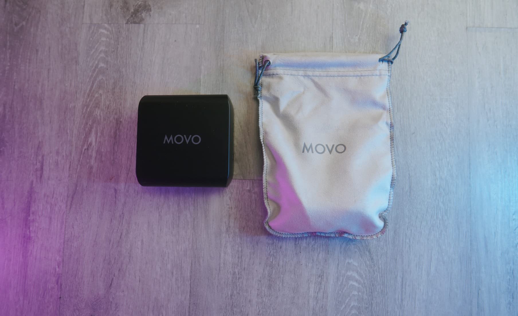 Movo WMX-2 Wireless Camera Microphone with Charging Case - Lavalier Mic for DSLR Cameras, Vlogging, Content Creation, Filmmaking customer photo 1