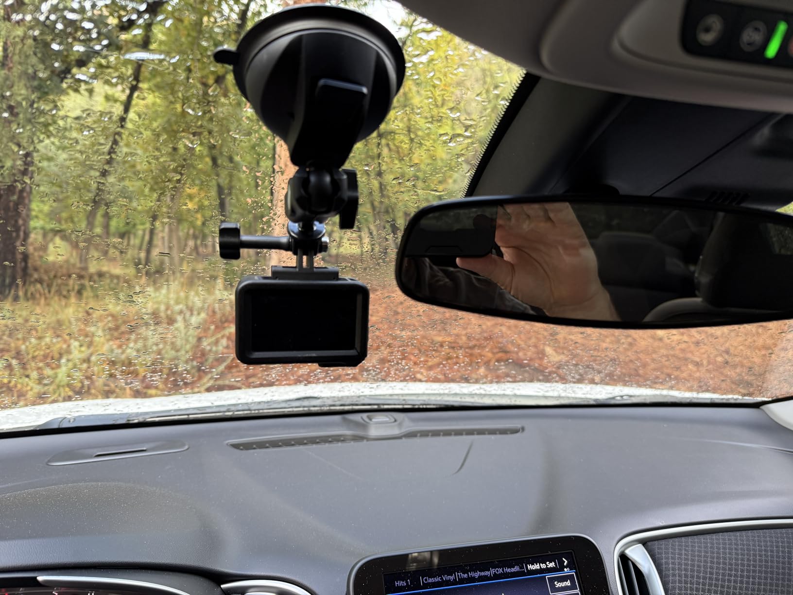 TELESIN Suction Cup Car Mount with Phone Holder, Windshield Window Dashboard Boats Vehicle Attach for DJI Osmo Pocket 4/3 Action 6/5/4 GoPro Mission 1 PRO Hero 13 Insta360 Luna Ultra Xtra Camera Mount customer photo 1