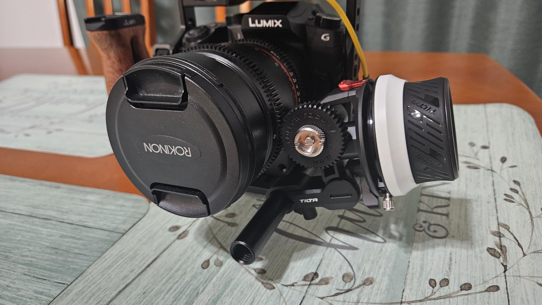 Tilta Pocket Follow Focus | Precise Focus Ring with A/B Stops | Fluid Damping System | 15mm Rod & Rod Holder | Works with Most Cameras & Lenses | Lightweight, Comfortable, and Compact Design (FF-T07) customer photo 2