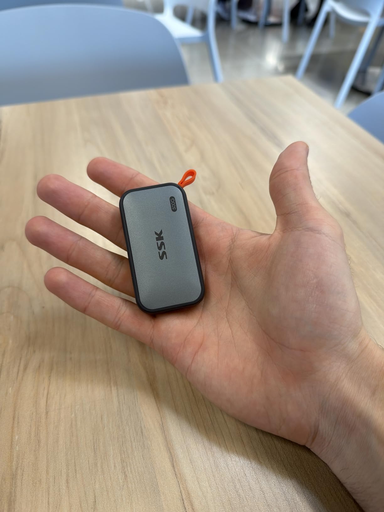 SSK Portable SSD 1TB External Solid State Hard Drive USB C Up to 1050MB/s customer photo 1