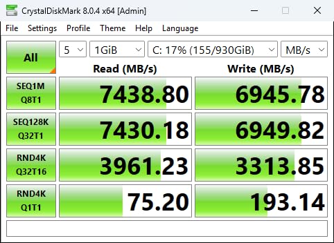 Samsung 990 PRO SSD 1TB PCIe 4.0 M.2 2280 Internal Solid State Hard Drive, Seq. Read Speeds Up to 7,450 MB/s for High End Computing, Gaming, and Heavy Duty Workstations, MZ-V9P1T0B/AM customer photo 2