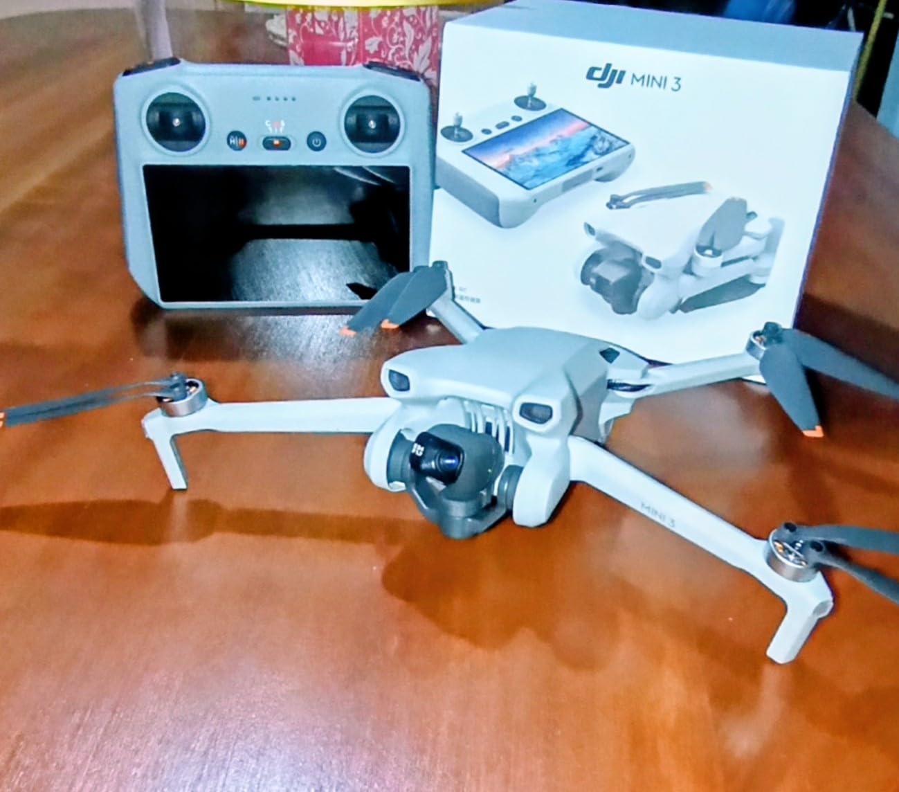 DJI Mini 3 With DJI RC, 3-Axis Mechanical Gimbal Mini Camera Drone customer photo 1