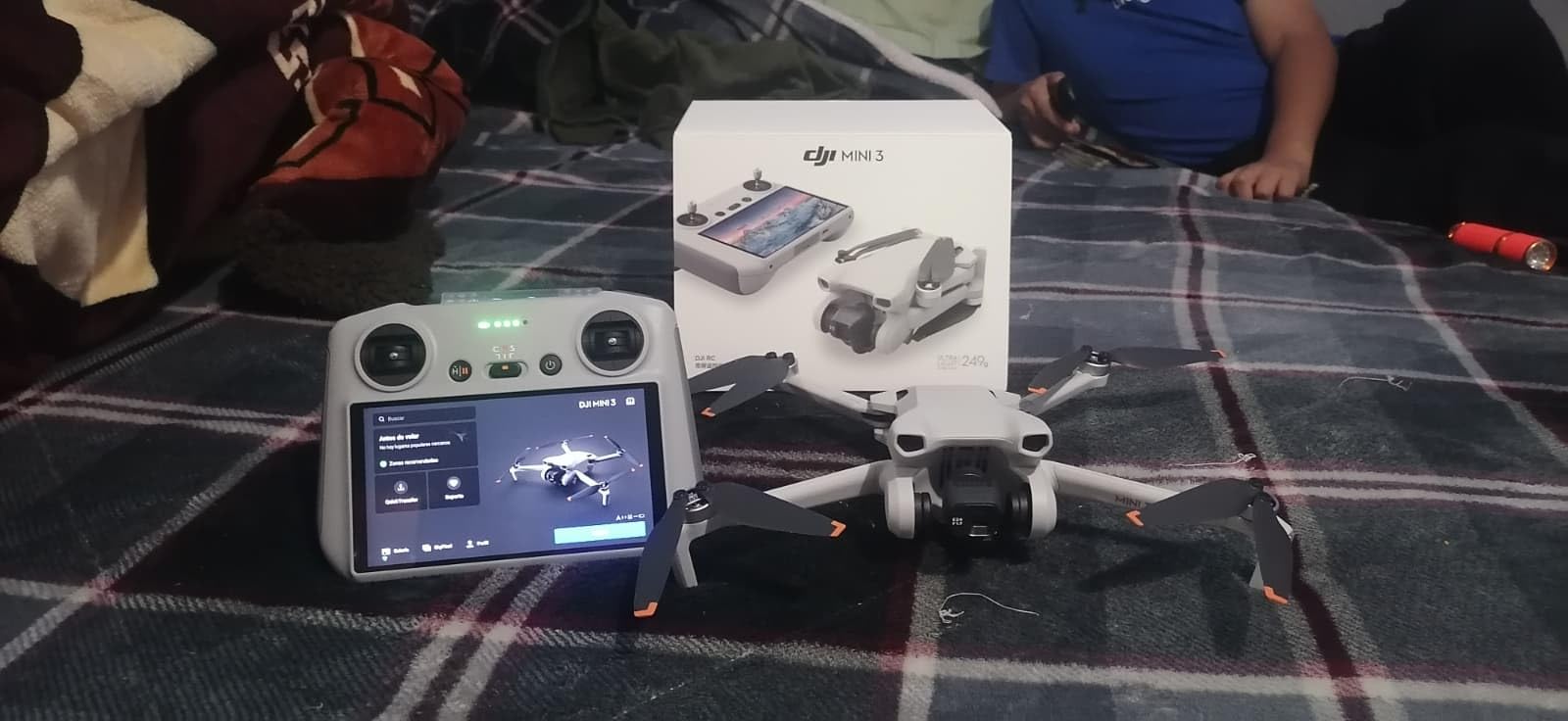 DJI Mini 3 With DJI RC, 3-Axis Mechanical Gimbal Mini Camera Drone customer photo 2