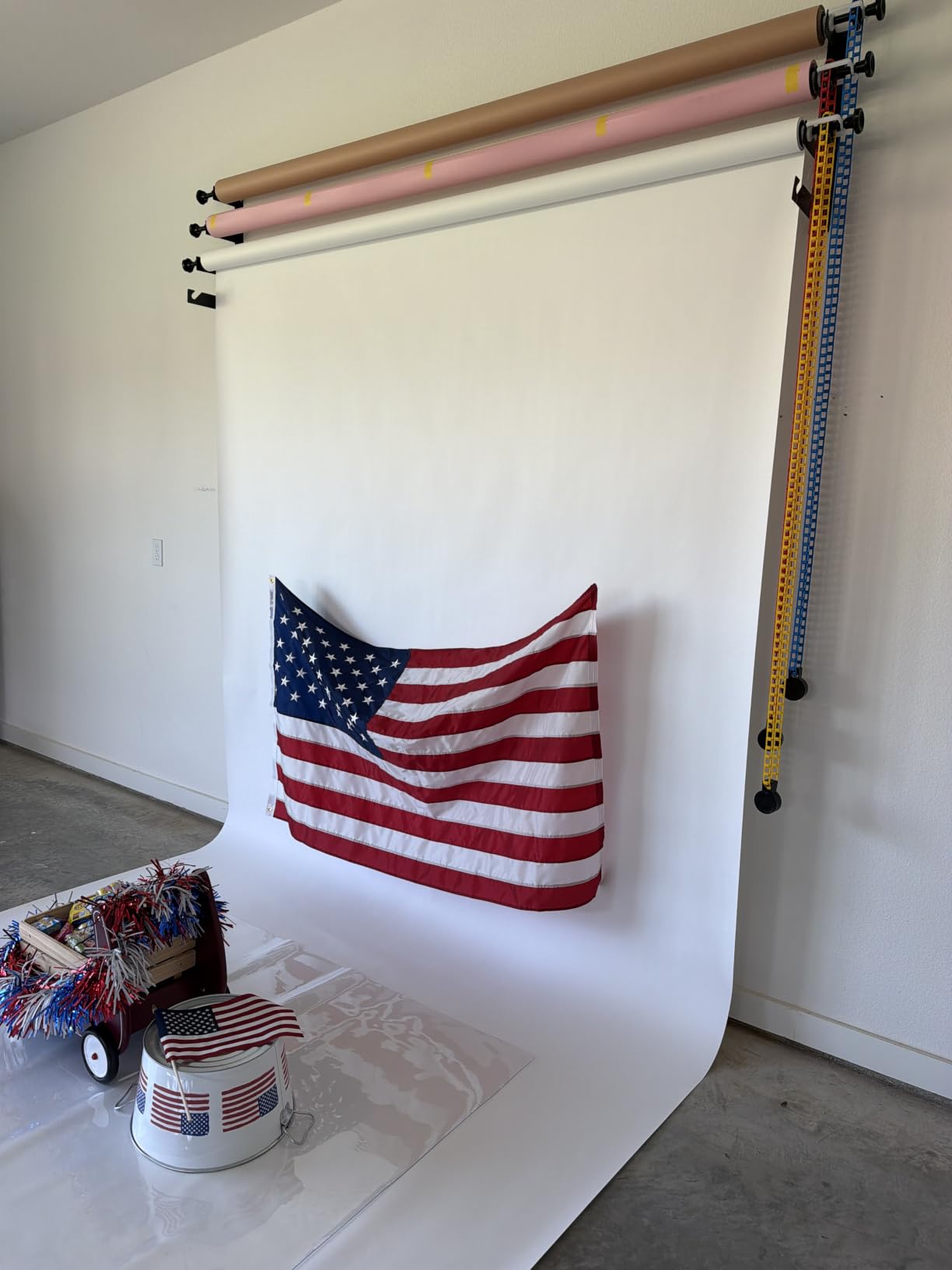 Background Solid Black Backdrop Muslin Portrait Background Screen for Photo Backdrop Video Photography Studio (10x12ft, Black) customer photo 1