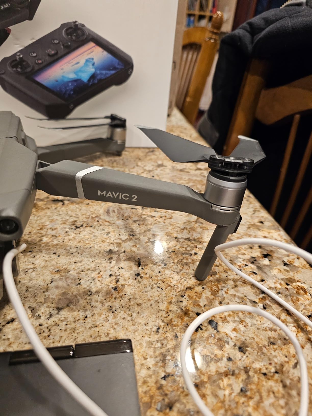 DJI Mavic 3 Pro Fly More Combo with DJI RC Pro (High-Bright Screen), 4/3 CMOS Hasselblad, 3 Intelligent Flight Batteries, Charging Hub, FAA Remote ID Compliant, 4K Camera Drone for Adults, Black customer photo 2
