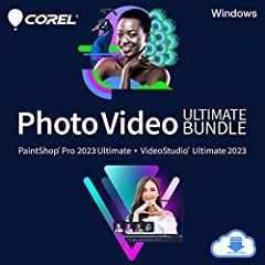 Corel Photo Video Ultimate Bundle 2023 | PaintShop Pro 2023 Ultimate and VideoStudio Ultimate 2023 customer photo 1