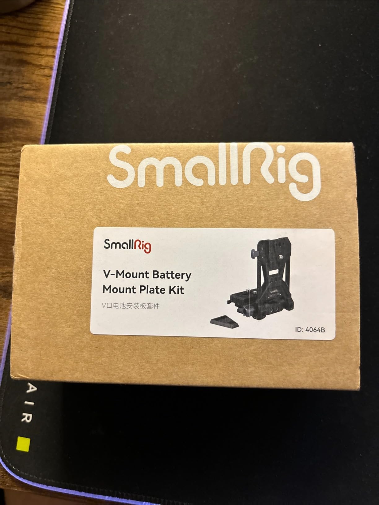 SMALLRIG Foldable V Mount Battery Plate, All-in One Mounting Solution | for Mirrorless/DSLR Cameras, with Modular Plate for Arca, Compact Camera Video Rig, for NEEWER V Mount Battery PS099E customer photo 2