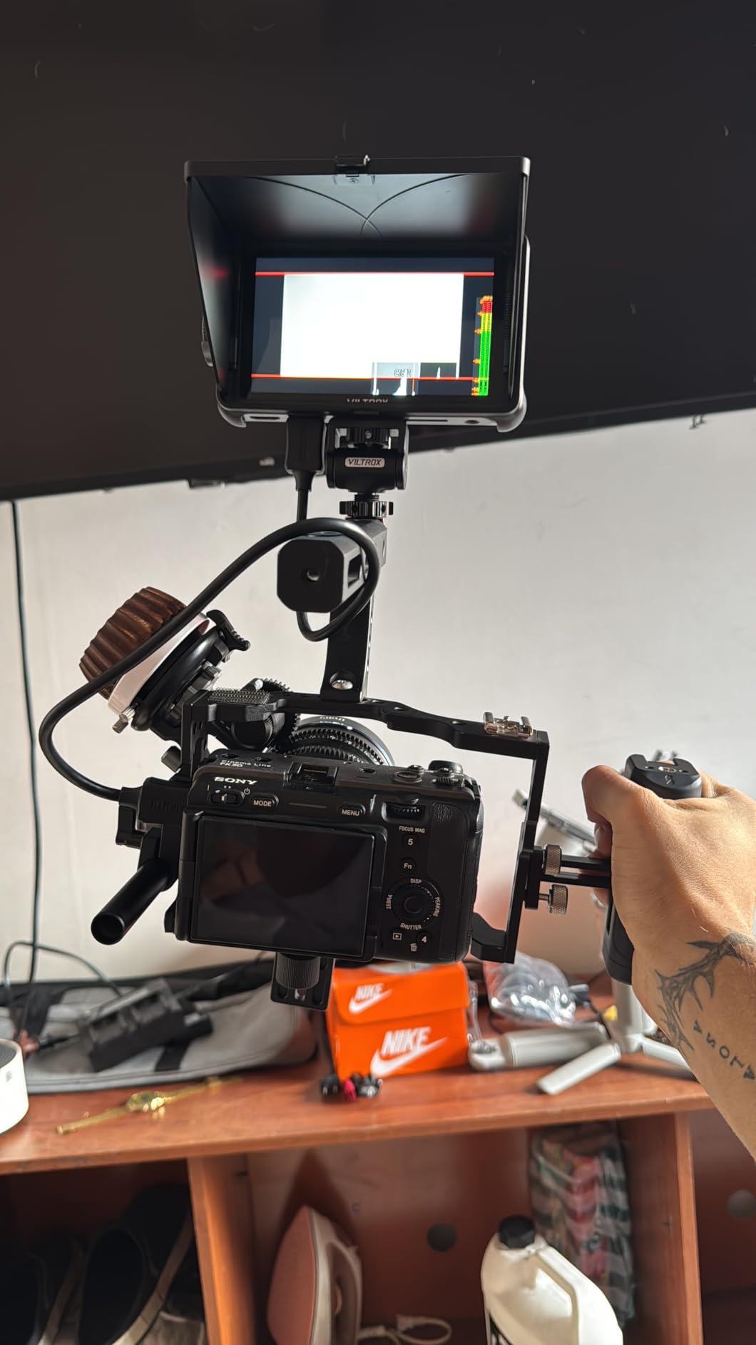 SmallRig F60 Modular Follow Focus with A/B Stops, Stepless Damping Adjustment (0.6kgf-1.8kgf), 15mm Rod Clamp and Snap-on Gear Ring Belt for DLSRs and Mirrorless Cameras customer photo 1