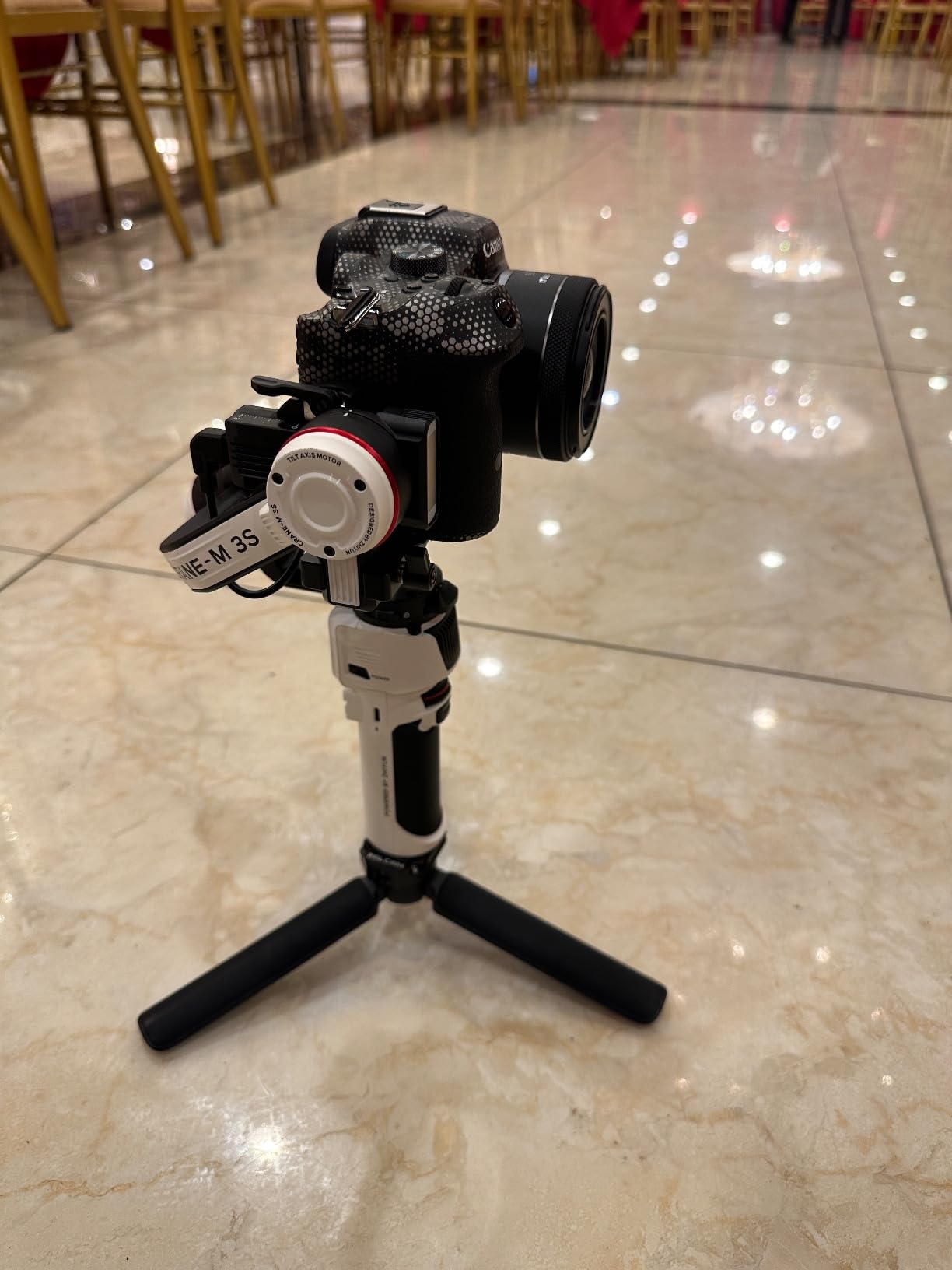 Zhiyun Crane M3S Handheld Gimbal 3-Axis Stabilizer All in One Design for Mirrorless Cameras Like Sony, Canon, Smartphone Like iPhone, Sumsung, Action Cameras Like Gopro (Crane M3 Upgrade Version in 2023) customer photo 1